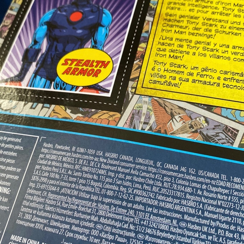 Marvel Legends The Invincible Iron Man Stealth Armor Kenner Figure - Picture 4 of 10